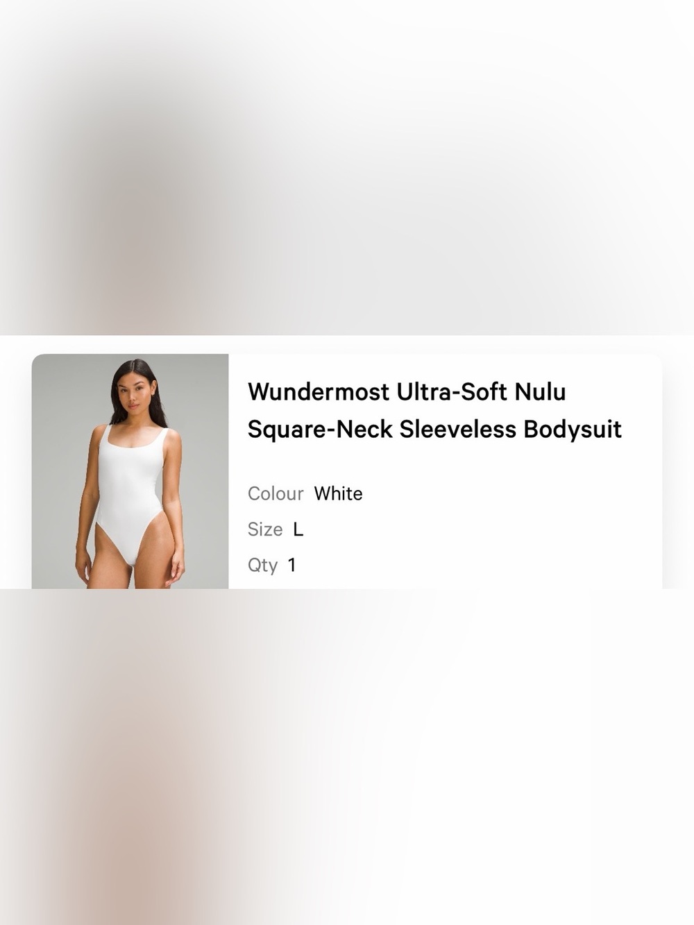 Wundermost Ultra Square-Neck Sleeveless Top in White